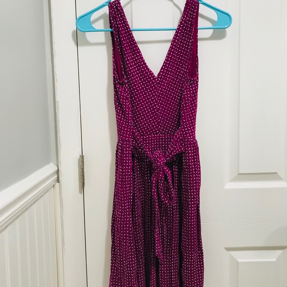 🍓Loft Polka Dot Raspberry Dress! 🍓 - Picture 2 of 2